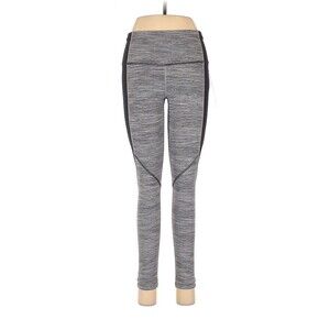 LULULEMON ATHLETICA Gray Deep Coal Run With The Sun Tight HR Leggings - US 6